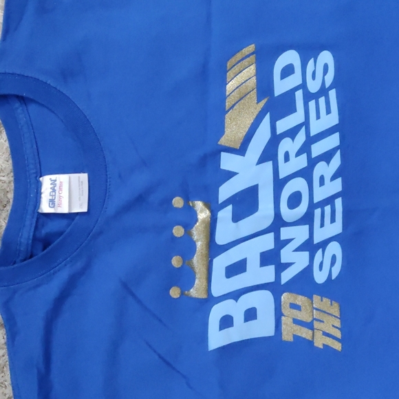 🎉3X HP🎉 EUC KC Royals World Series t-shirt - Picture 2 of 3